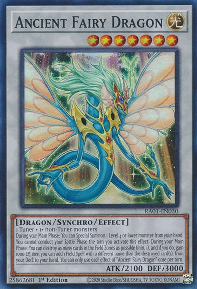 Ancient Fairy Dragon (RA01-EN030) [25th Anniversary Rarity Collection]