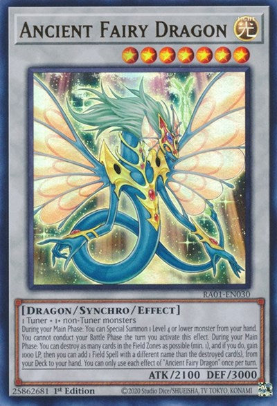 Ancient Fairy Dragon (UR) (RA01-EN030) [25th Anniversary Rarity Collection]