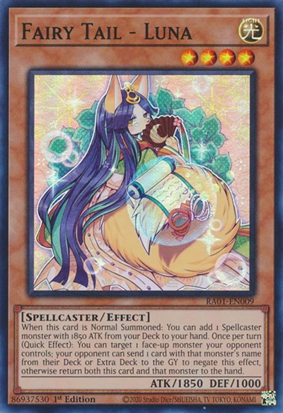 Fairy Tail - Luna (RA01-EN009) [25th Anniversary Rarity Collection]