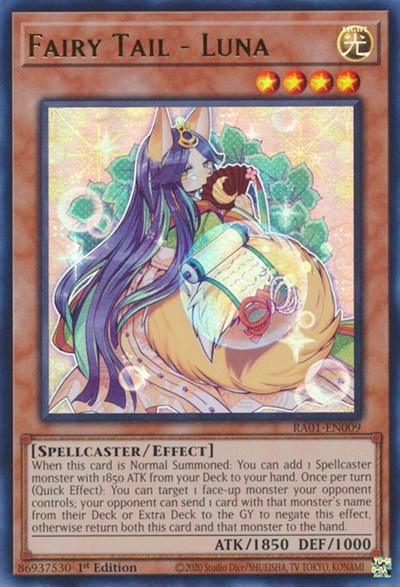 Fairy Tail - Luna (UR) (RA01-EN009) [25th Anniversary Rarity Collection]
