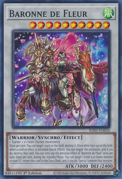 Baronne de Fleur (RA01-EN034) [25th Anniversary Rarity Collection]