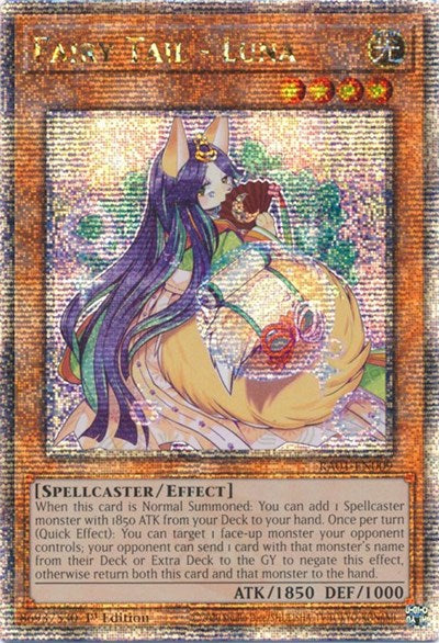 Fairy Tail - Luna (Quarter Century Secret Rare) (RA01-EN009) [25th Anniversary Rarity Collection]