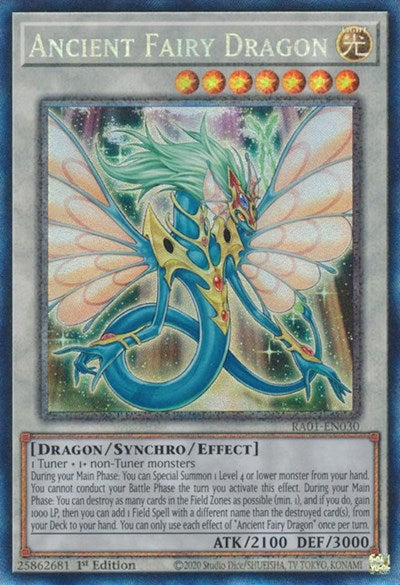Ancient Fairy Dragon (PCR) (RA01-EN030) [25th Anniversary Rarity Collection]
