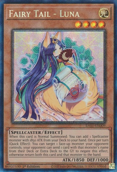 Fairy Tail - Luna (PCR) (RA01-EN009) [25th Anniversary Rarity Collection]