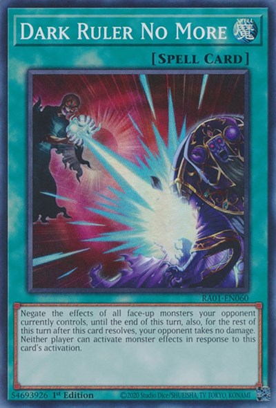Dark Ruler No More (RA01-EN060) [25th Anniversary Rarity Collection]