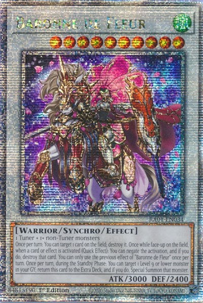 Baronne de Fleur (Quarter Century Secret Rare) (RA01-EN034) [25th Anniversary Rarity Collection]