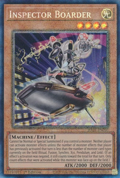 Inspector Boarder (PCR) (RA01-EN010) [25th Anniversary Rarity Collection]