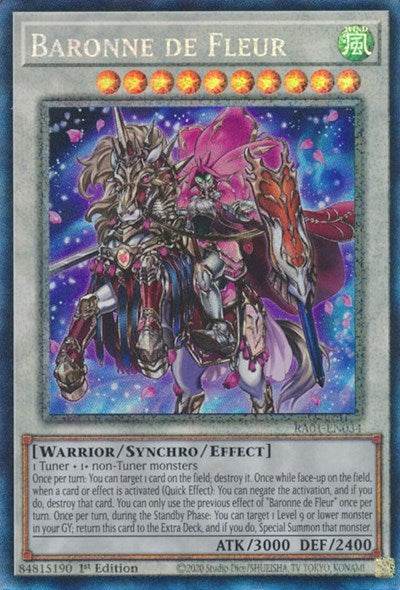 Baronne de Fleur (PCR) (RA01-EN034) [25th Anniversary Rarity Collection]