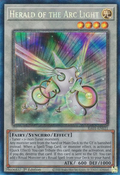 Herald of the Arc Light (PCR) (RA01-EN031) [25th Anniversary Rarity Collection]