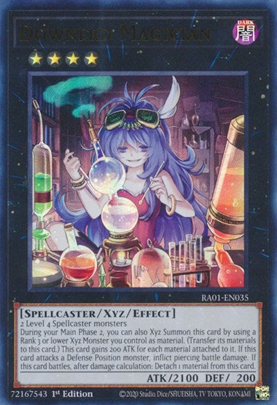 Downerd Magician (UR) (RA01-EN035) [25th Anniversary Rarity Collection]