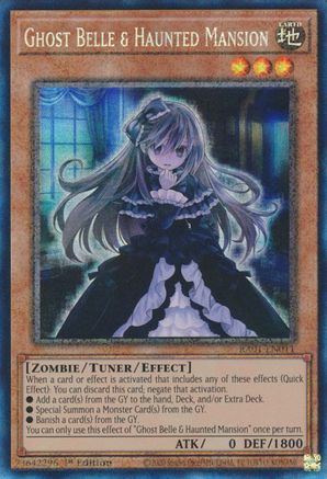 Ghost Belle & Haunted Mansion (PCR) (RA01-EN011) - 25th Anniversary Rarity Collection 1st Edition