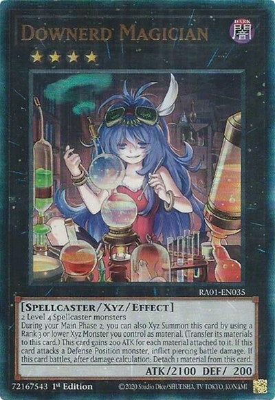 Downerd Magician (PUR) (RA01-EN035) [25th Anniversary Rarity Collection]