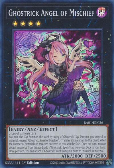 Ghostrick Angel of Mischief (RA01-EN036) [25th Anniversary Rarity Collection]