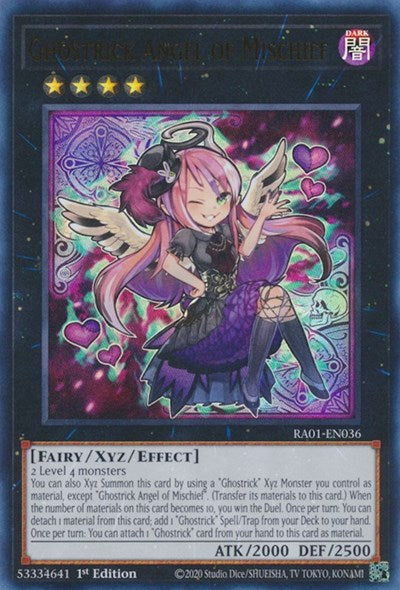 Ghostrick Angel of Mischief (UR) (RA01-EN036) [25th Anniversary Rarity Collection]