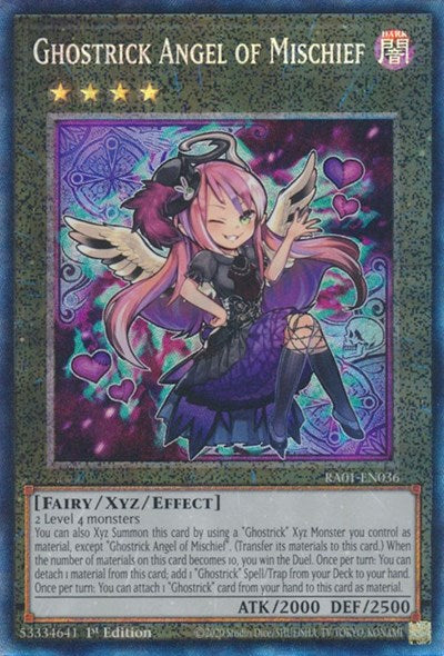 Ghostrick Angel of Mischief (PCR) (RA01-EN036) [25th Anniversary Rarity Collection]