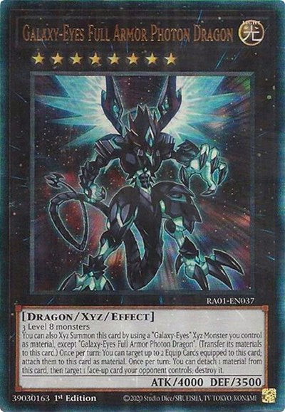 Galaxy-Eyes Full Armor Photon Dragon (PUR) (RA01-EN037) [25th Anniversary Rarity Collection]
