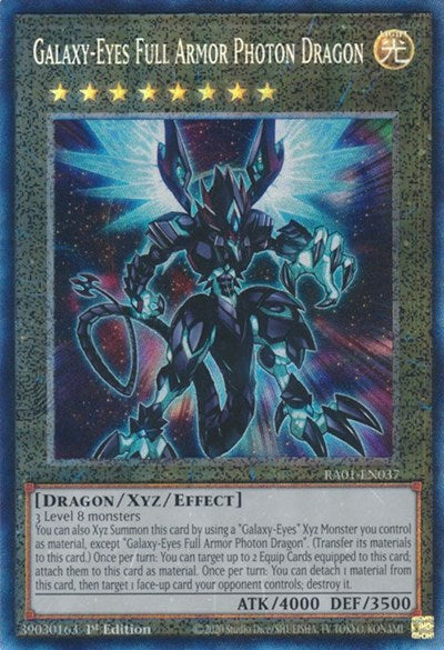 Galaxy-Eyes Full Armor Photon Dragon (PCR) (RA01-EN037) [25th Anniversary Rarity Collection]