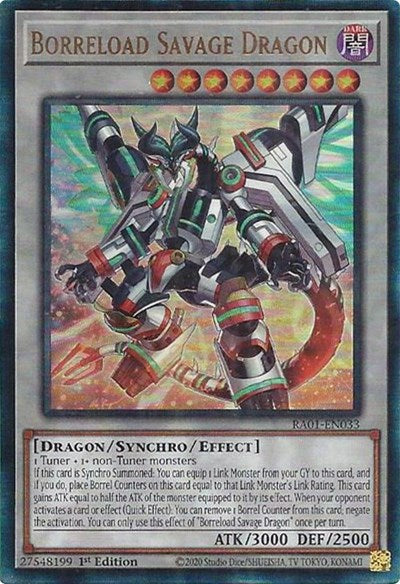 Borreload Savage Dragon (PUR) (RA01-EN033) [25th Anniversary Rarity Collection]