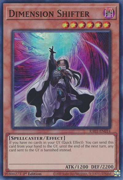Dimension Shifter (RA01-EN014) [25th Anniversary Rarity Collection]