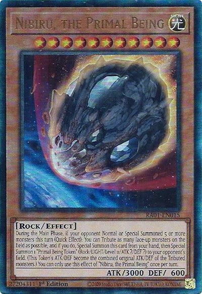 Nibiru, the Primal Being (PUR) (RA01-EN015) [25th Anniversary Rarity Collection]