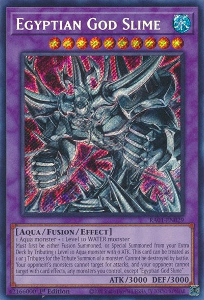 Egyptian God Slime (Secret Rare) (RA01-EN029) [25th Anniversary Rarity Collection]