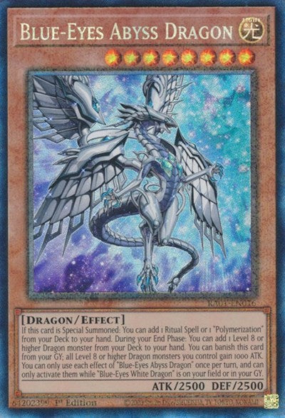 Blue-Eyes Abyss Dragon (PCR) (RA01-EN016) [25th Anniversary Rarity Collection]