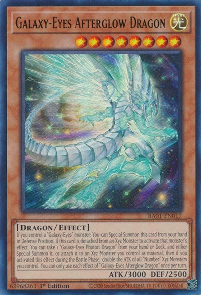 Galaxy-Eyes Afterglow Dragon (UR) (RA01-EN017) [25th Anniversary Rarity Collection]