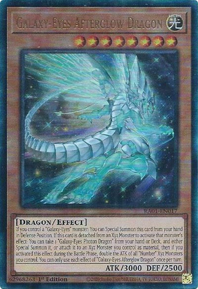 Galaxy-Eyes Afterglow Dragon (PUR) (RA01-EN017) [25th Anniversary Rarity Collection]