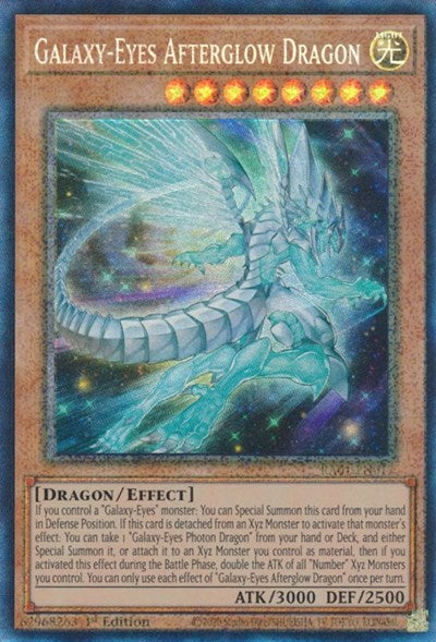 Galaxy-Eyes Afterglow Dragon (PCR) (RA01-EN017) [25th Anniversary Rarity Collection]