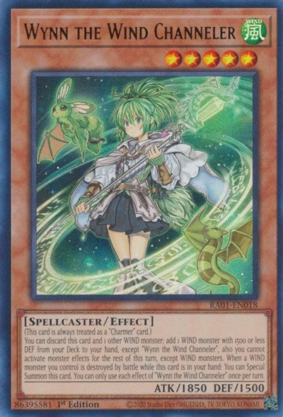 Wynn the Wind Channeler (UR) (RA01-EN018) [25th Anniversary Rarity Collection]