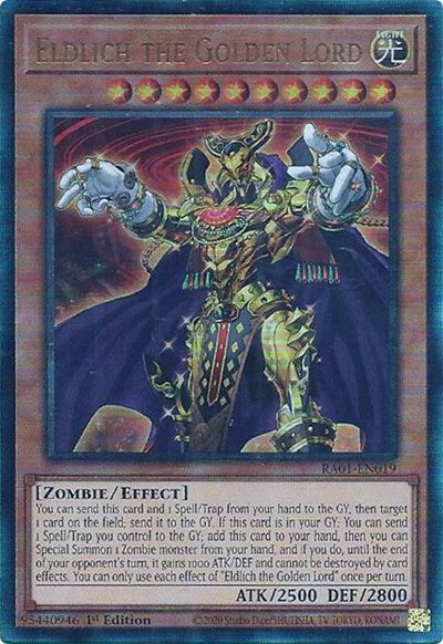 Eldlich the Golden Lord (PUR) (RA01-EN019) [25th Anniversary Rarity Collection]