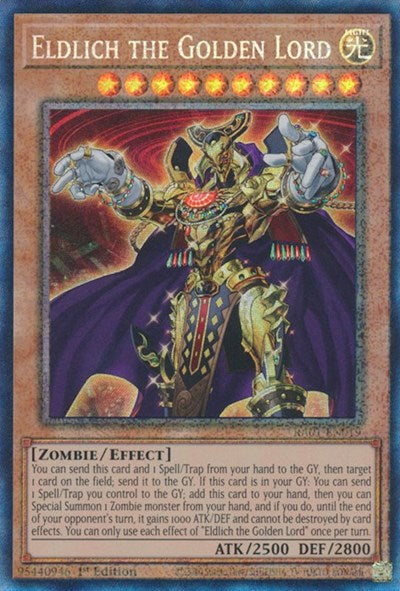 Eldlich the Golden Lord (PCR) (RA01-EN019) [25th Anniversary Rarity Collection]