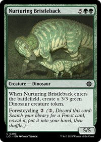Nurturing Bristleback (203) [The Lost Caverns of Ixalan]