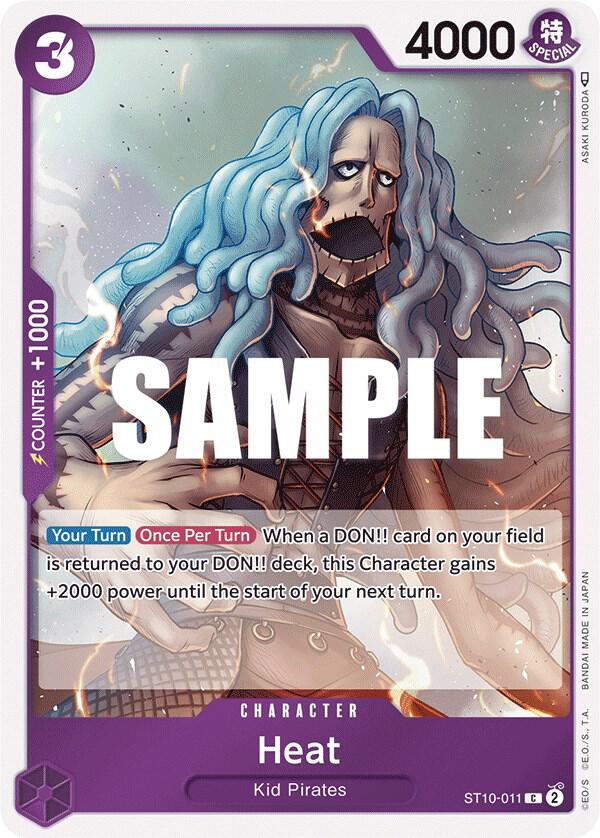 Heat (ST10-011) [Ultra Deck: The Three Captains]