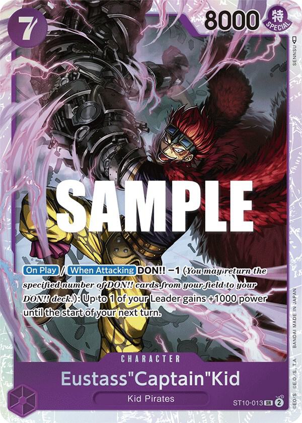 Eustass"Captain"Kid (013) (ST10-013) [Ultra Deck: The Three Captains]