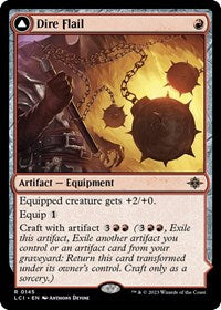 Dire Flail (145) [The Lost Caverns of Ixalan]