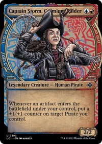 Captain Storm, Cosmium Raider (Showcase) (303) [The Lost Caverns of Ixalan]