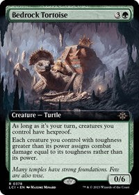 Bedrock Tortoise (Extended Art) (378) [The Lost Caverns of Ixalan]