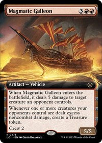 Magmatic Galleon (Extended Art) (376) [The Lost Caverns of Ixalan]