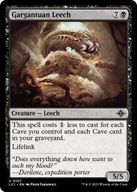 Gargantuan Leech (107) [The Lost Caverns of Ixalan]