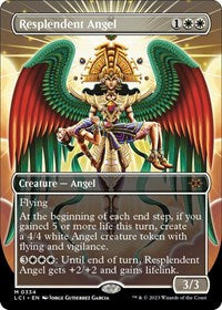 Resplendent Angel (Borderless) (334) [The Lost Caverns of Ixalan]