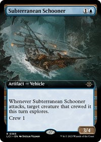 Subterranean Schooner (Extended Art) (365) [The Lost Caverns of Ixalan]