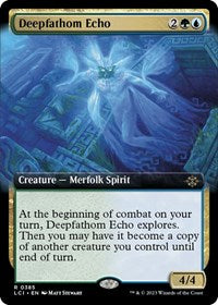 Deepfathom Echo (Extended Art) (385) [The Lost Caverns of Ixalan]