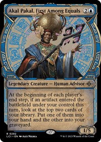 Akal Pakal, First Among Equals (Showcase) (292) [The Lost Caverns of Ixalan]