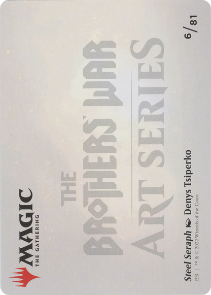 Steel Seraph // Steel Seraph (ABRO-006) - The Brothers' War Art Series (Borderless) Foil