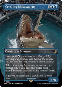 Cresting Mosasaurus (Borderless) (2) [Universes Beyond: Jurassic World Collection]