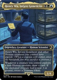 Henry Wu, InGen Geneticist (Borderless) (12) [Universes Beyond: Jurassic World Collection]