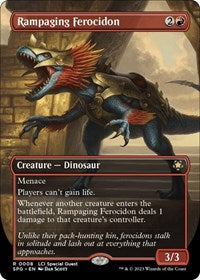 Rampaging Ferocidon (Borderless) (8) [Special Guests]