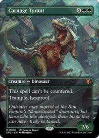 Carnage Tyrant (Borderless) (10) [Special Guests]