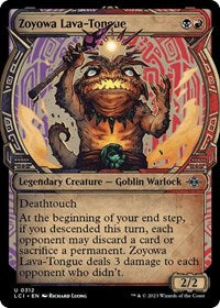 Zoyowa Lava-Tongue (Showcase) (312) [The Lost Caverns of Ixalan]
